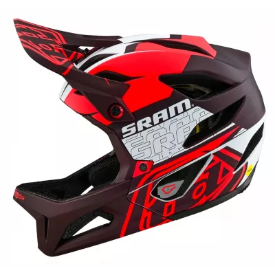 CASCA TROY LEE DESIGNS STAGE MIPS SRAM VECTOR RED 2024 M/L