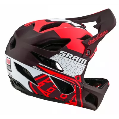 CASCA TROY LEE DESIGNS STAGE MIPS SRAM VECTOR RED 2024 XL/XXL