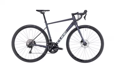 BICICLETA CUBE AXIAL WS RACE METALBLACK RAINBOW 2023 53 CM