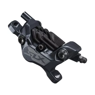 ETRIER FRANA PE DISC SHIMANO SLX BR-M7120 PLACUTE METAL N04C CU ARIPIOARE DE RACIRE FATA/SPATE