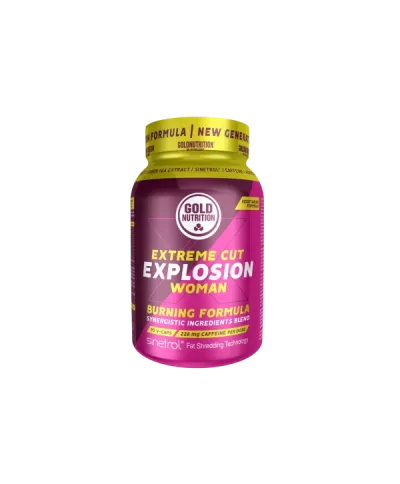 GOLD NUTRITION SUPLIMENT ALIMENTAR EXTREME CUT EXPLOSION WOMAN 90 CAPSULE