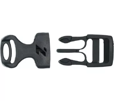 LAZER PART "Z" BUCKLE FITS THICK STRAPS  ONE SIZE