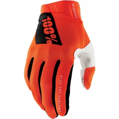 MANUSI 100% RIDEFIT FLUO ORANGE L