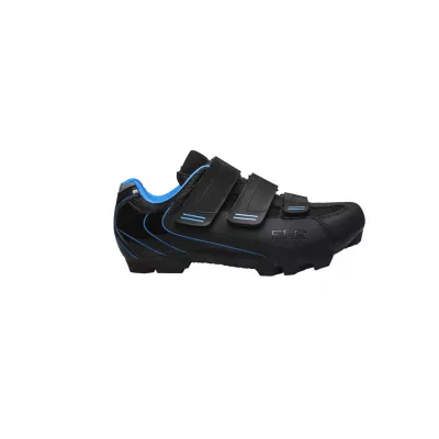 PANTOFI CICLISM FLR F-55 III ELITE MTB NEGRU ALBASTRU  37