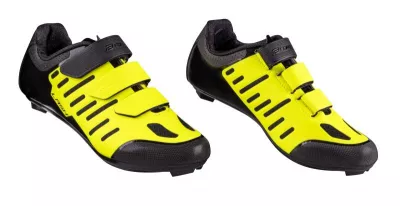 PANTOFI CICLISM FORCE ROAD LASH NEGRU FLUO  46