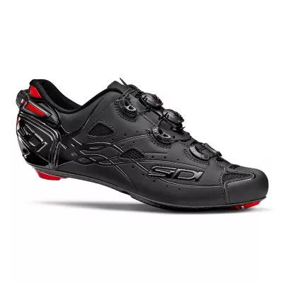 PANTOFI CICLISM SOSEA SIDI SHOT MATT TOTAL BLACK 43