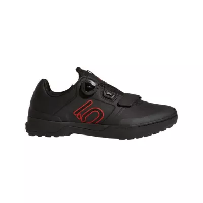 PANTOFI CICLISM MOUNTAIN BIKE FIVETEN KESTREL PRO BOA CORE BLACK RED GREY SIX 2020 41 1/3