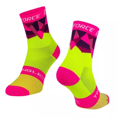 SOSETE FORCE TRIANGLE FLUO ROZ  S-M