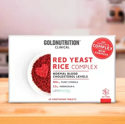 SUPLIMENT ALIMENTAR GOLD NUTRITION CLINICAL RED YEAST RICE 60 CAPSULE