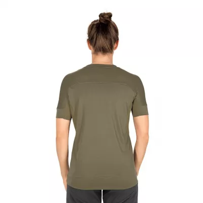 TRICOU CICLISM CUBE AM WS ROUND-NECK S/S OLIVE S (36)