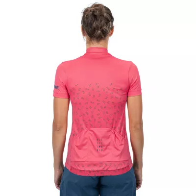 TRICOU CUBE ATX WS JERSEY FULL ZIP S/S CORAL L