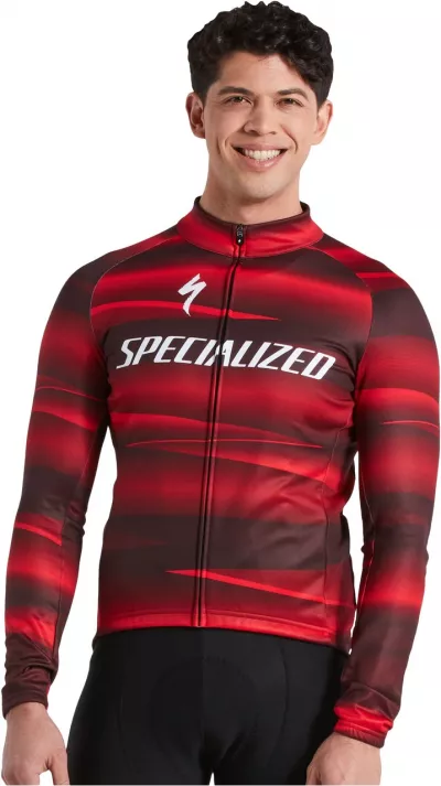 TRICOU SOFTSHELL SPECIALIZED MEN'S FACTORY RACING TEAM SL EXPERT BLACK/RED