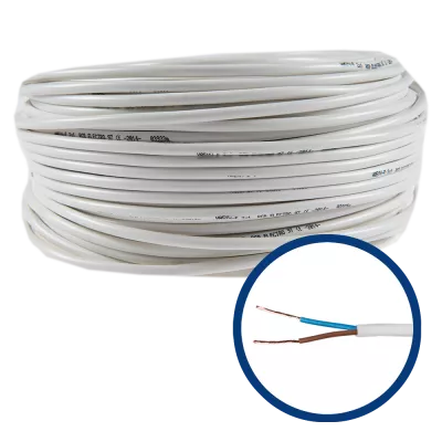 Cablu electric MYYM, 2x1.5mm, litat