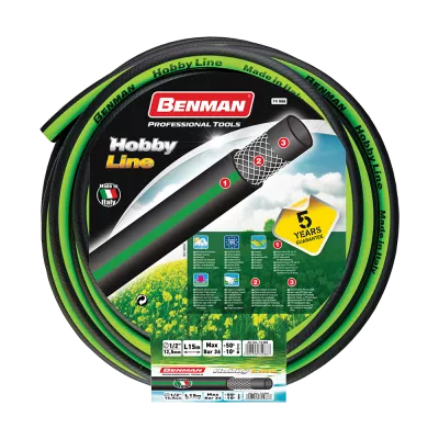 Furtun de gradina Hobby Line, Benman,  1\2"X 25 m