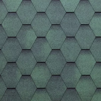 Sindrila bituminoasa, Hexagon, verde, 3mp/pac