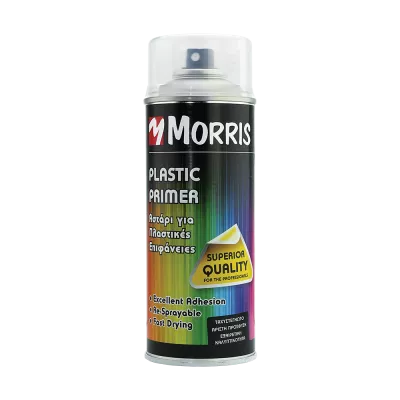 Spray grund plastic, Morris, transparent, 400 ml