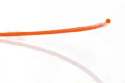 fir nylon 2.7mm  240m hexagonal PROFI Alucut ratioparts, pe bobina, portocaliu  #6-344