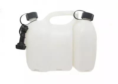 Canistra dubla RP "SQ" 6+3 L, transparent, cu stut