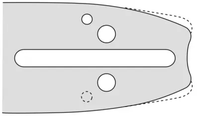 sina lant   01 .325  45cm 1.3mm  72x  Oregon 180PxBK095 pentruIkra PKS4645,KSB4945     75000297