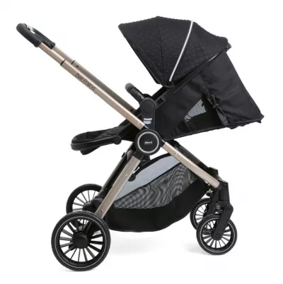  Carucior copii 3 in 1 Chicco Trio Best Friend Pro Special Edition, Black ReLux, 0luni+