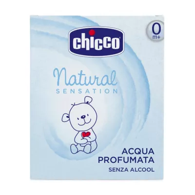 Apa delicata de parfum Chicco Natural Sensation, 100ml, 0luni+