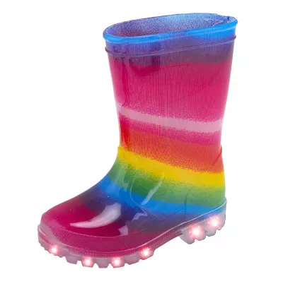 Cizme copii Chicco Walk din cauciuc, Multicolor, 68040-63P, 270