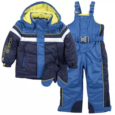Costum ski copii Chicco, albastru deschis, 116