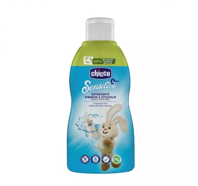 Detergent pentru biberoane si vesela bebelusului Chicco 300ml, 0 luni+