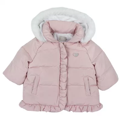 Jacheta matlasata puf copii Chicco, 87622-61MFCO, roz 1, 80