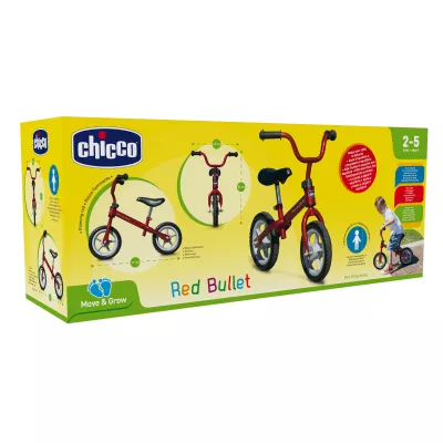 Jucarie Chicco Bicicleta Red Bullet fara pedale, 3ani+