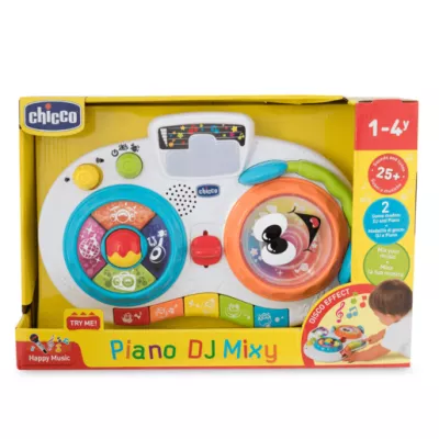 Jucarie muzicala Chicco Pianul DJ Mixi, 1-4 ani