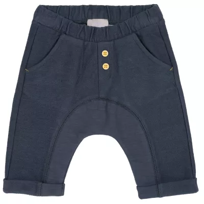 Pantalon copii Chicco, gri inchis, 74
