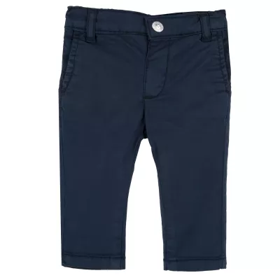 Pantalon copii Chicco stretch, albastru, 08647, 80