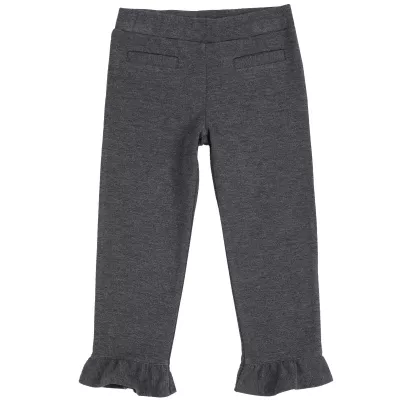 Pantalon copii Chicco, gri inchis, 128