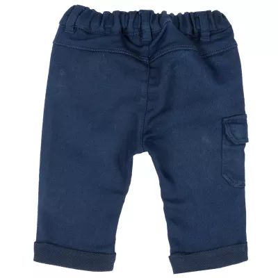 Pantalon copii Chicco, albastru inchis, 62
