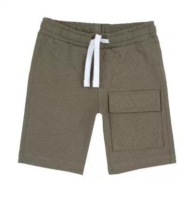 Pantaloni copii Chicco din jerse, Verde, 05321-64MC, 104
