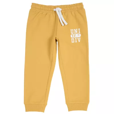 Pantaloni copii Chicco, galben auriu, 110