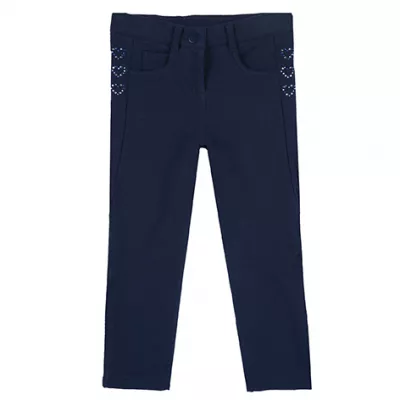 Pantaloni lungi copii Chicco, 08590-61MC, Albastru, 98