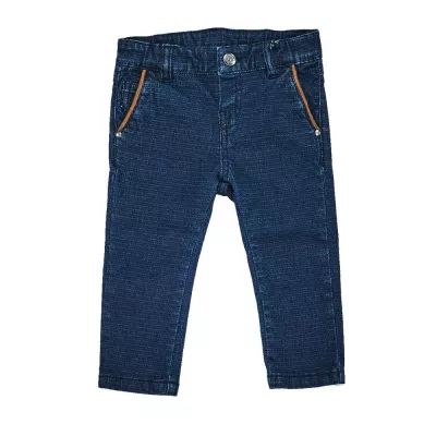 Pantaloni lungi copii Chicco, albastru, 80