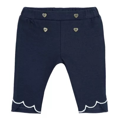 Pantaloni lungi copii Chicco, albastru inchis, 08876-65MFCO, 80