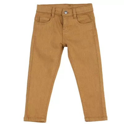 Pantaloni lungi copii Chicco, Maro deschis, 08885-65MC, 128