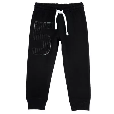 Pantaloni lungi copii Chicco, negru, 08871-65CLT, 116