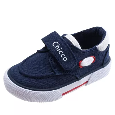 Pantofi sport copii Chicco, 100% material textil, bleumarin, 19