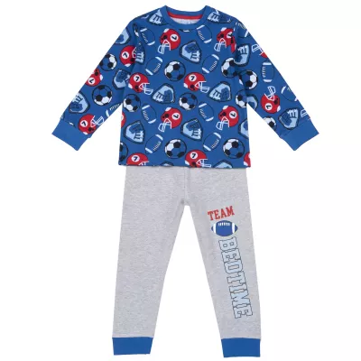 Pijama copii Chicco, albastru, 31416-63MCU, 116