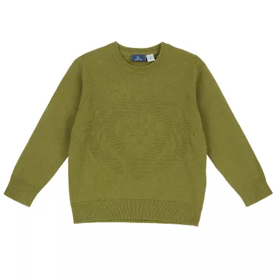 Pulover copii Chicco tricotat, Verde, 69792-66MC, 98