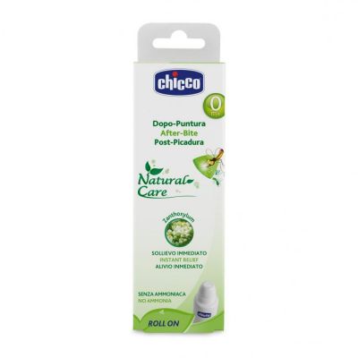 Roll-on Chicco Natural Care pentru calmarea ciupiturilor de insecte si meduze, 10ml, 0luni+