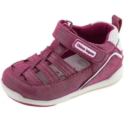 Sandale pentru copii Chicco G7, roz sclipici, 20