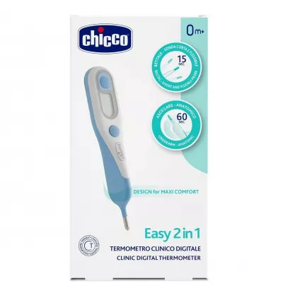 Termometru digital Chicco Easy 2 in 1, 0 luni+
