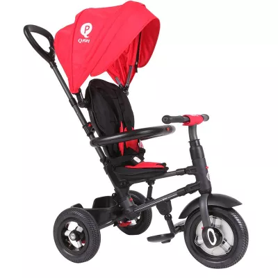 Tricicleta copii multifunctionala QPlay Rito Air, rosu, 12luni-3ani