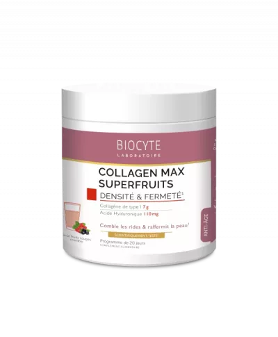 Biocyte Collagen Max pulbere 7 grame colagen cu aromă de cacao * 260 grame